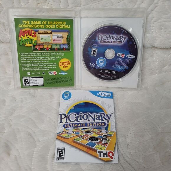 Sony PS3 PlayStaion 3 Pictionary Ultimate Edition Rated E for Everyone - Picture 5 of 13